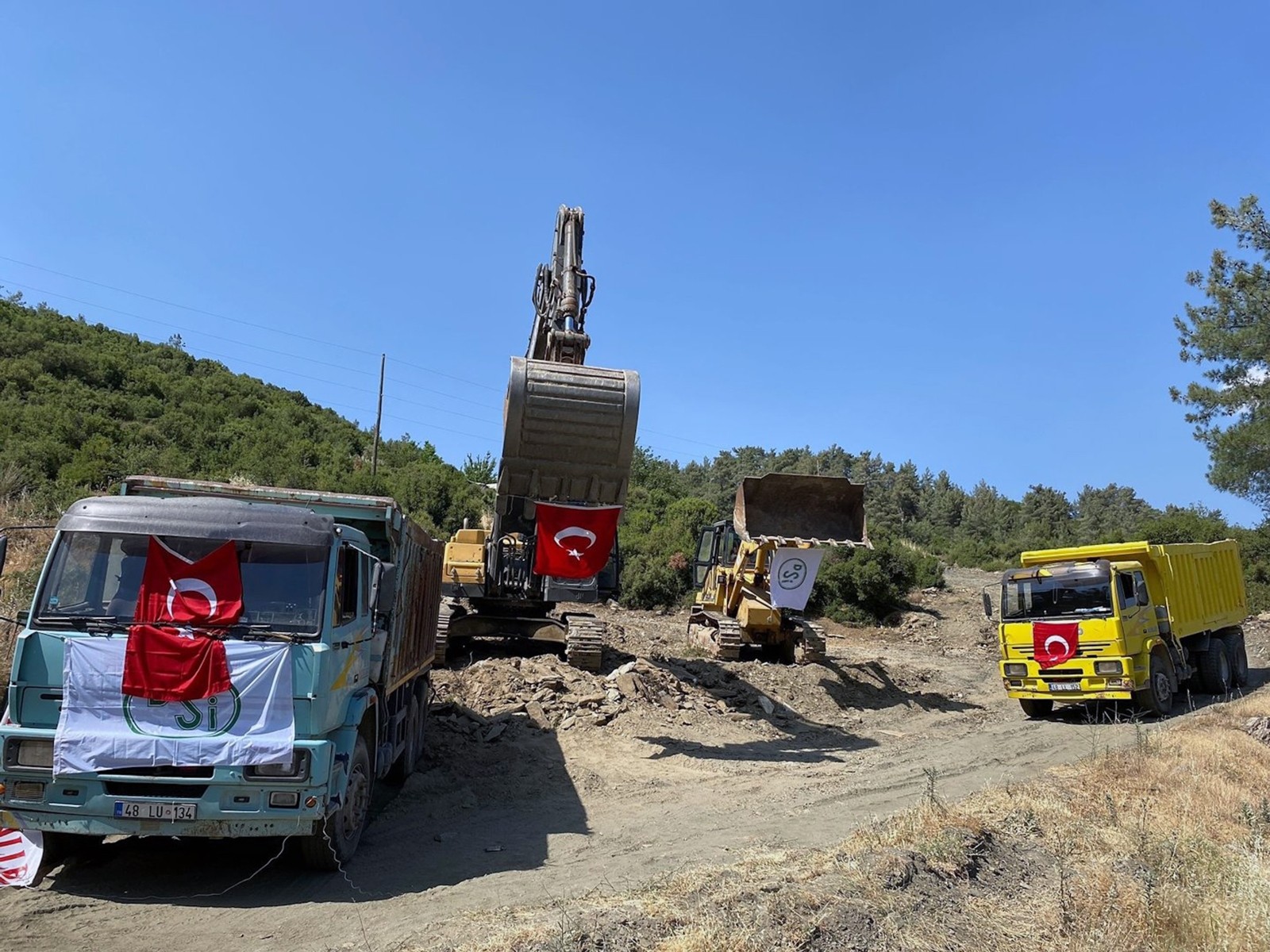 Yatağan Yaylaköy barajına ilk kazma vuruldu