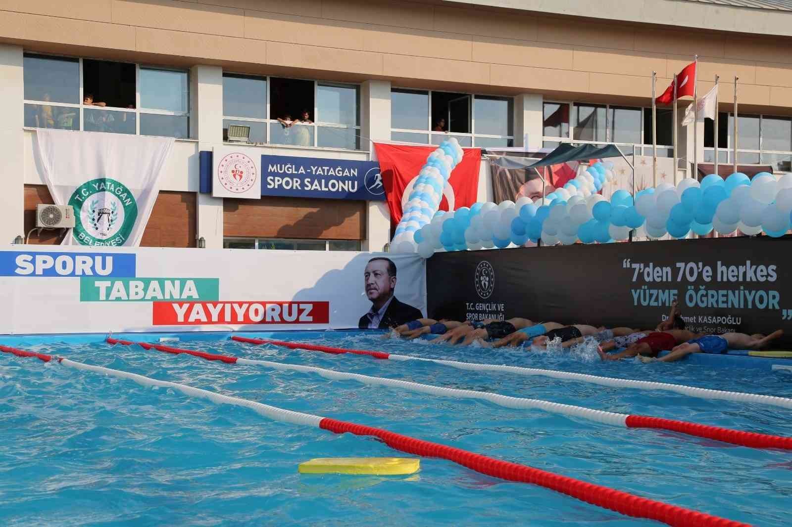 Yatağan’da yüzme bilmeyen kalmayacak