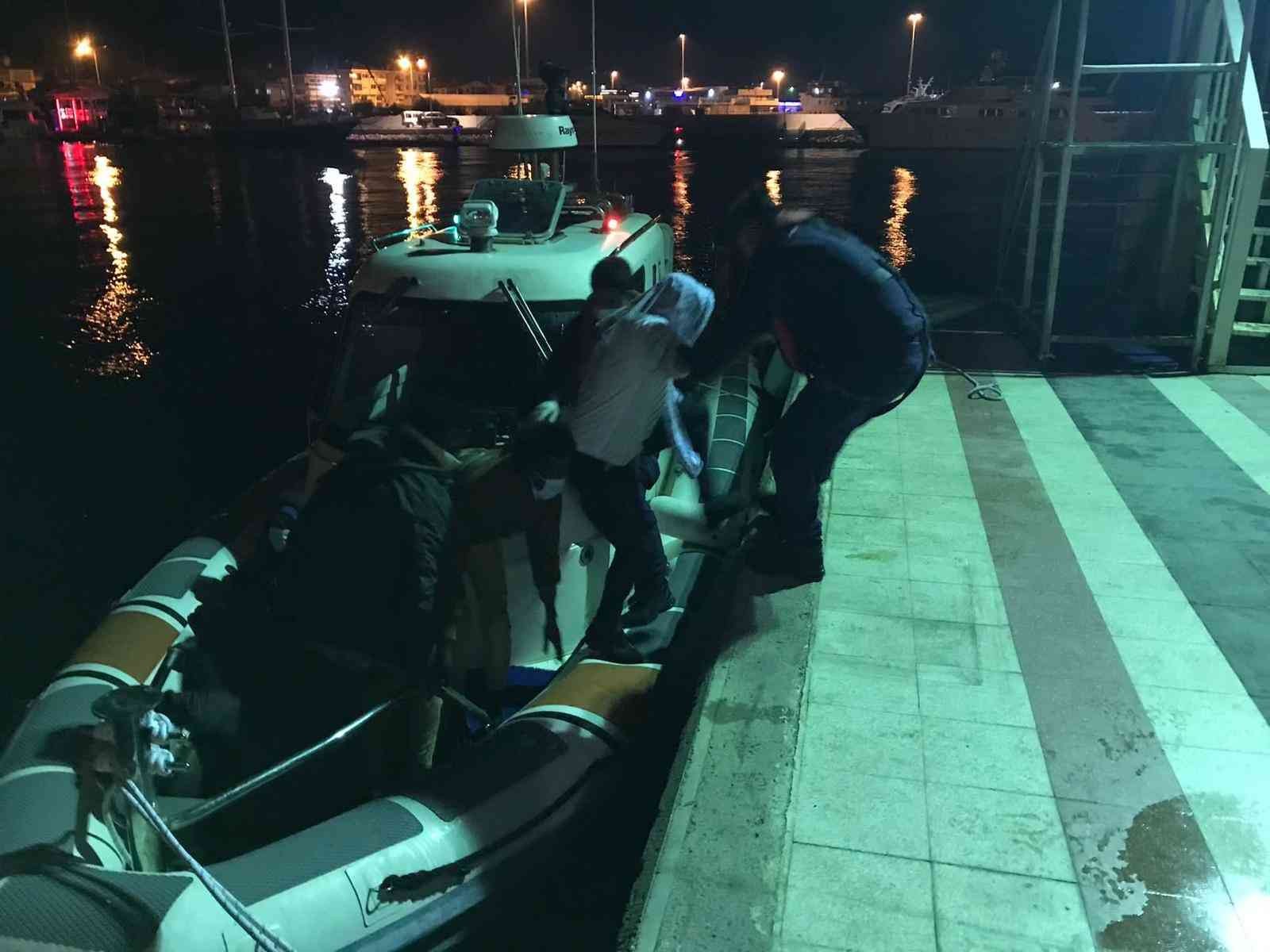 Yunanistan’ın geri ittiği 10 düzensiz göçmen kurtarıldı