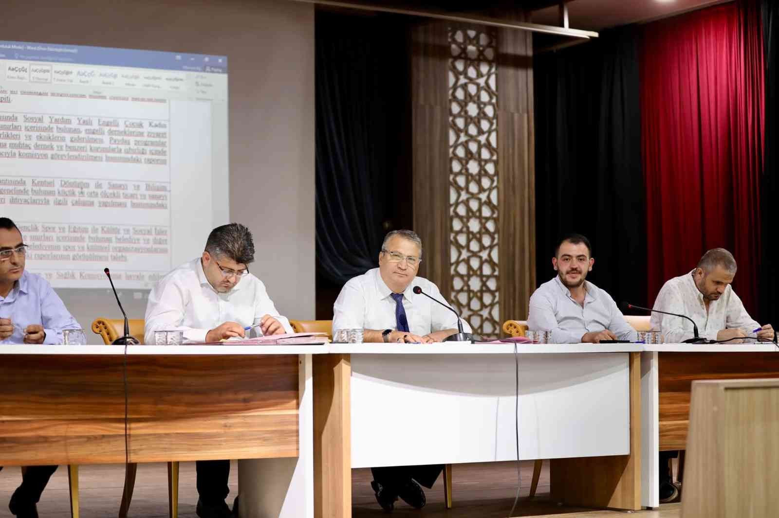 Yunusemre Belediye Meclisi toplandı