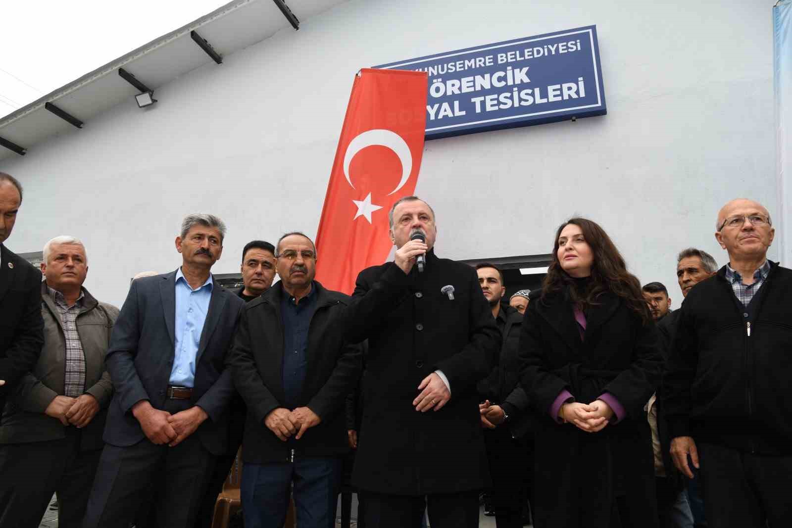 Yunusemre Belediyesi Örencik Sosyal Tesislerini hizmete açtı