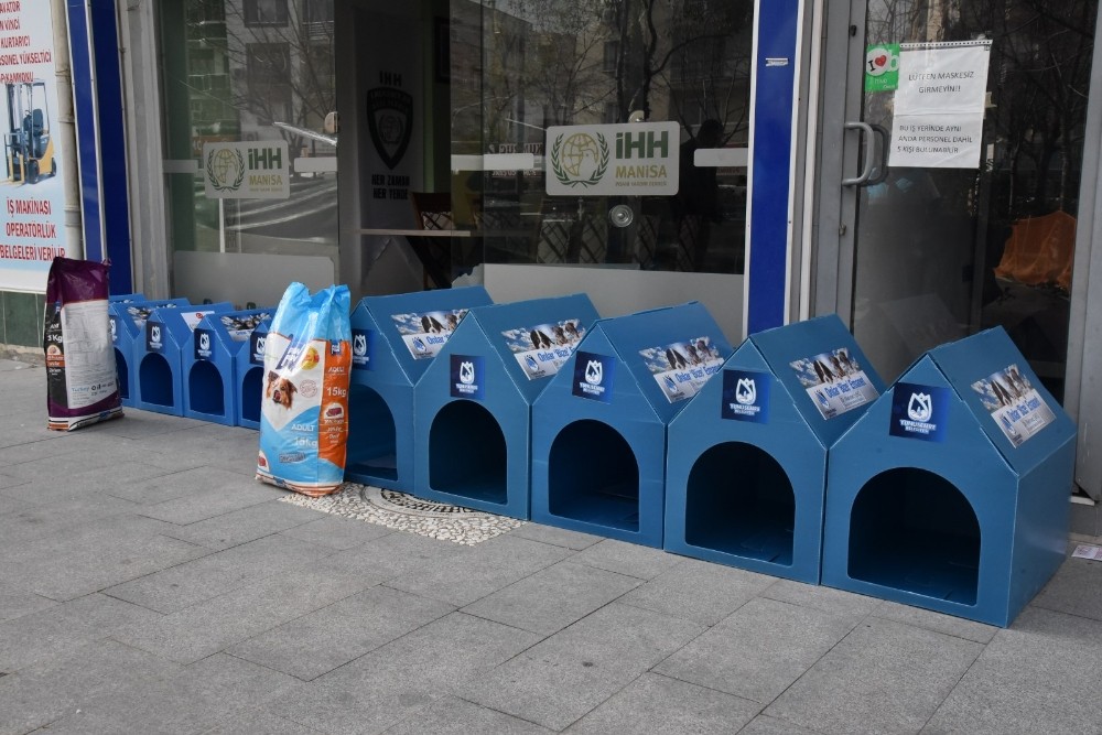 Yunusemre Belediyesi sokak hayvanları için STK’lara destek oluyor