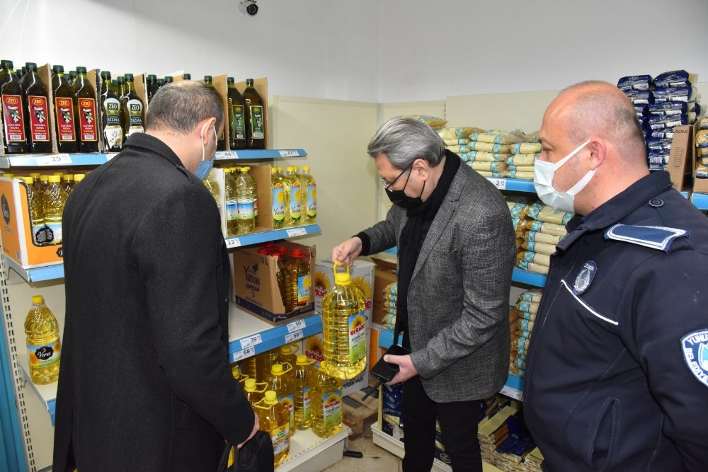 Yunusemre’den marketlere fahiş fiyat denetimi