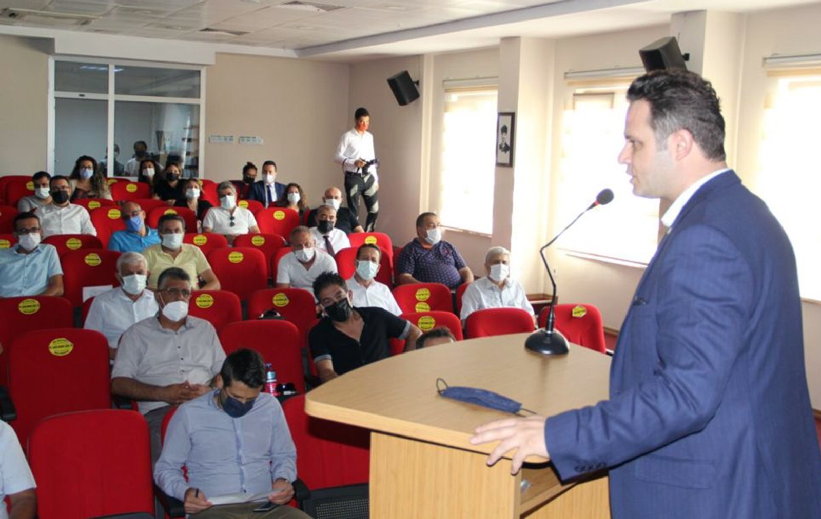 Yüz yüze eğitim öncesi müdürler toplantısı