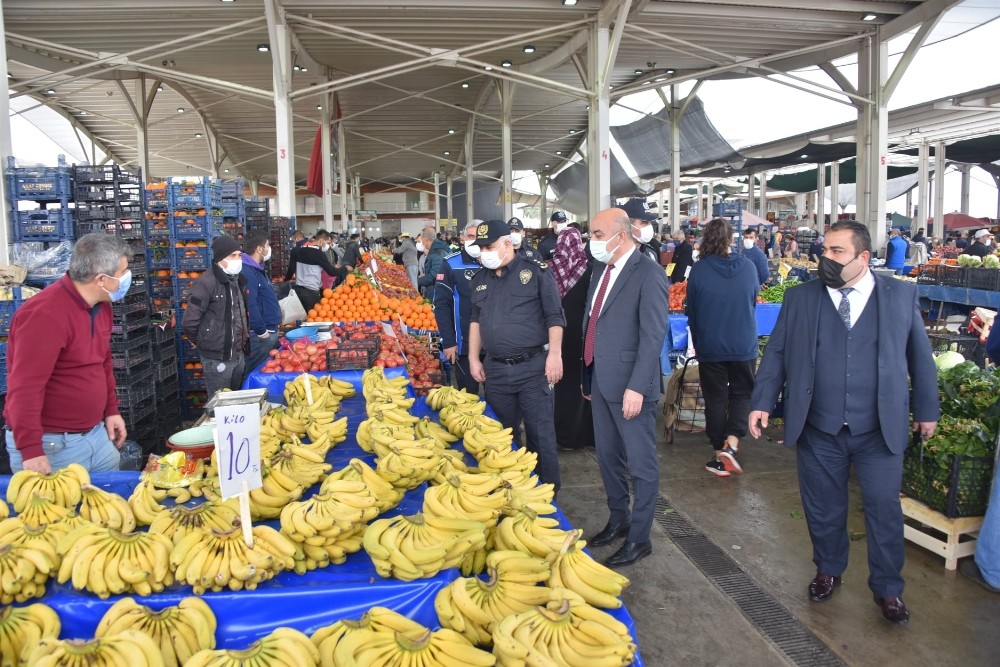 Zabıta ve polisten korona denetimi