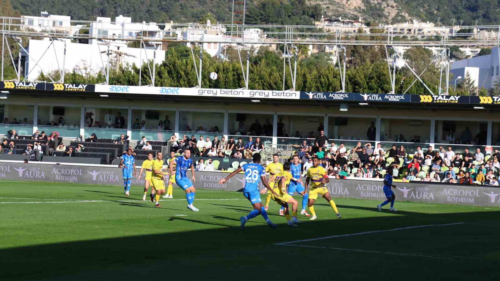 Ziraat Türkiye Kupası: Bodrum FK:  2 – Antalyaspor: 0 (İlk yarı)